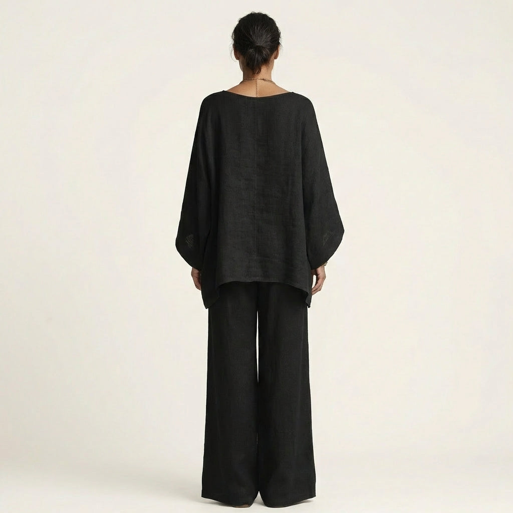 Majolie | Conjunto Bohemio de Mezcla Efecto Lino