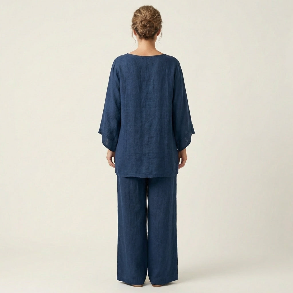 Majolie | Conjunto Bohemio de Mezcla Efecto Lino