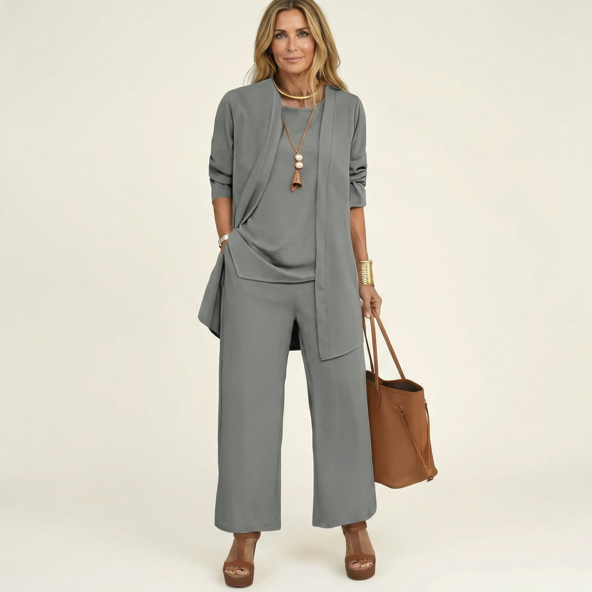 Vivienne | Conjunto Minimalista de 3 Piezas