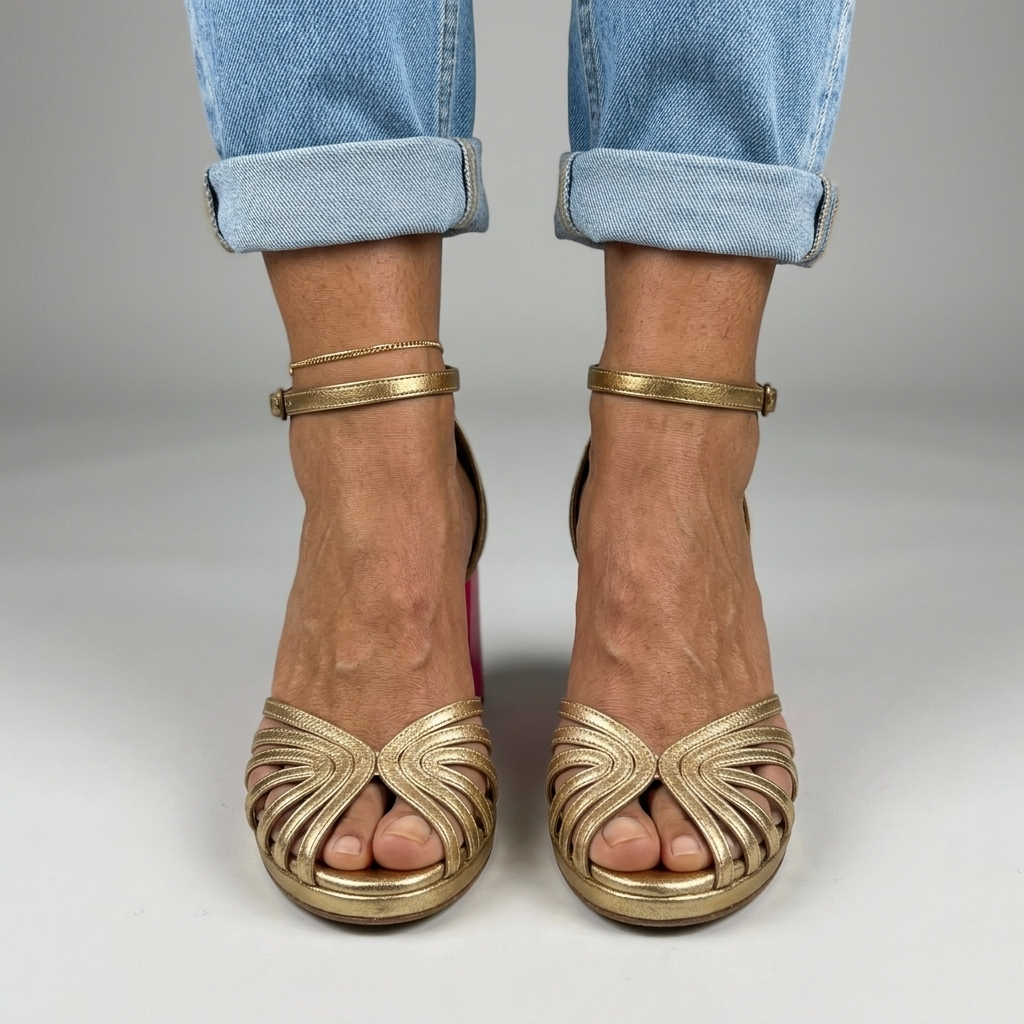 Frances | Tacones Sofisticados con Correa de Tobillo