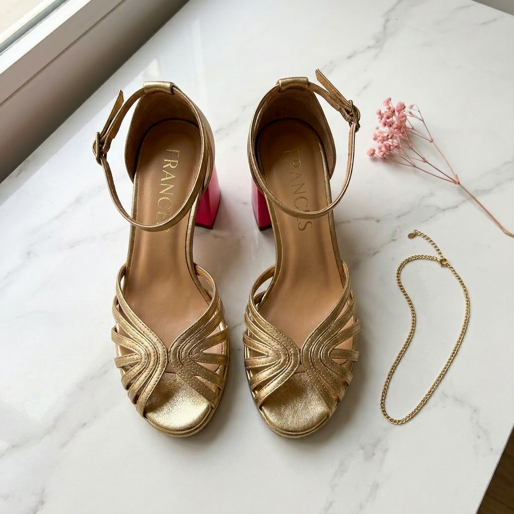 Frances | Tacones Sofisticados con Correa de Tobillo