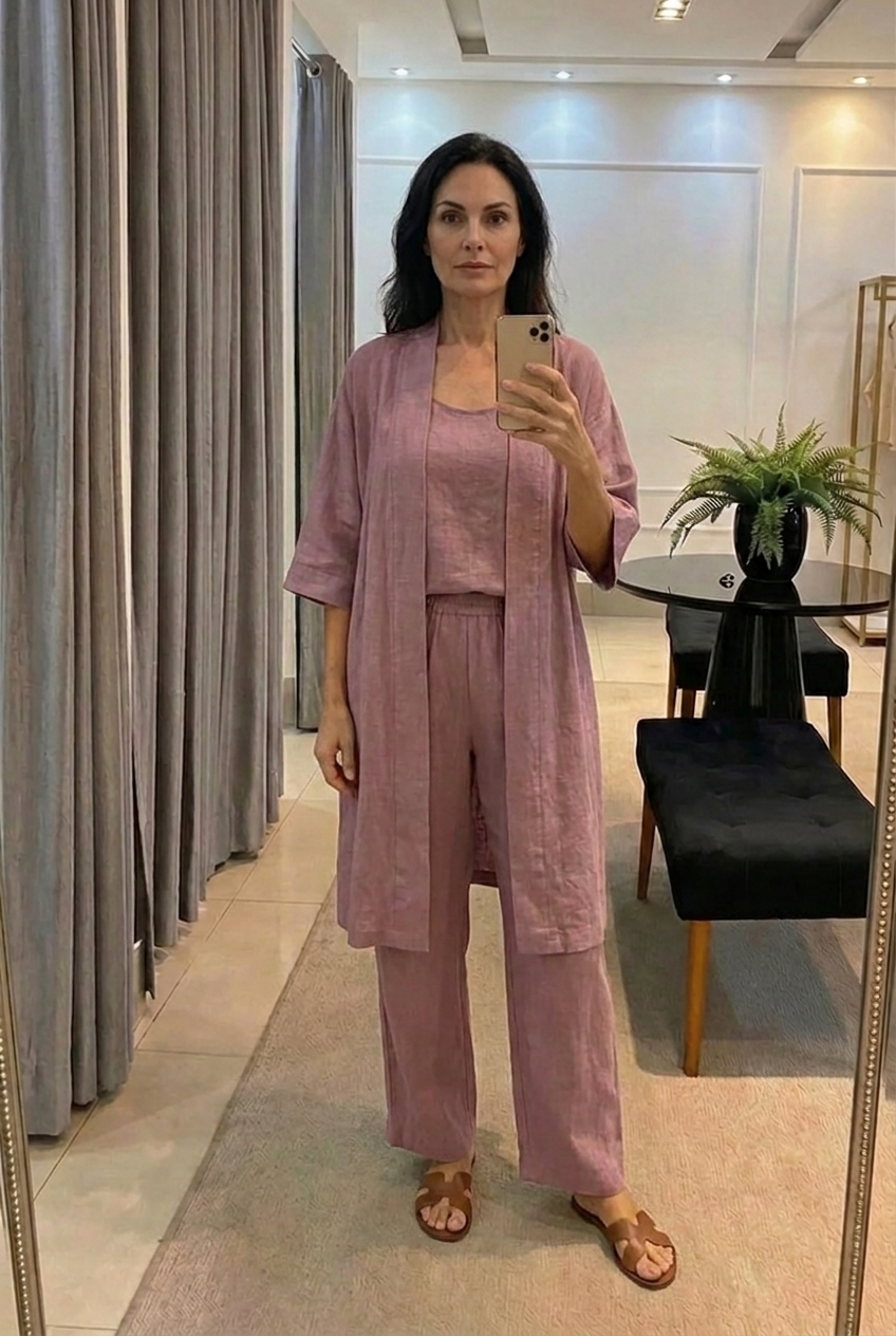 Isabela | Conjunto Elegante de Muy Piezas con Tejido Transpirable