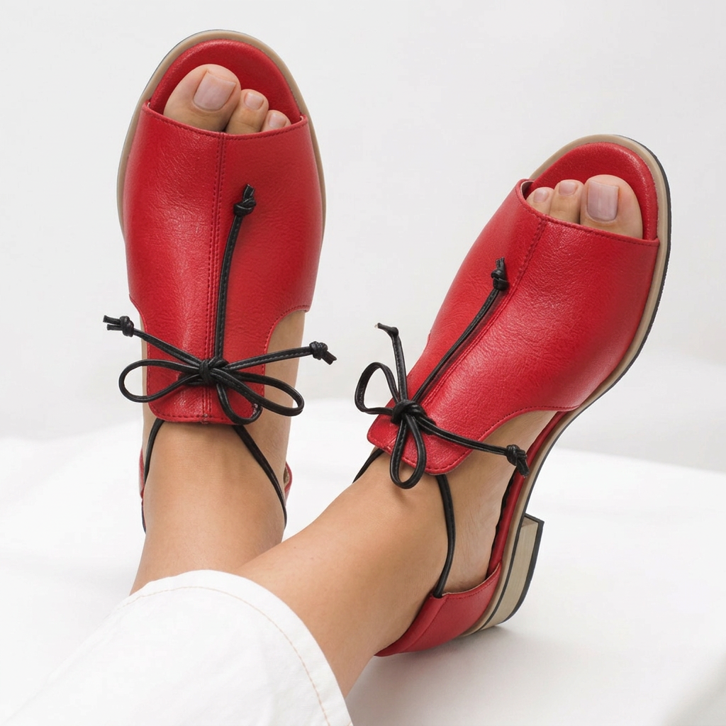 Sandalias tiras mujer efecto piel metalizado elegantes