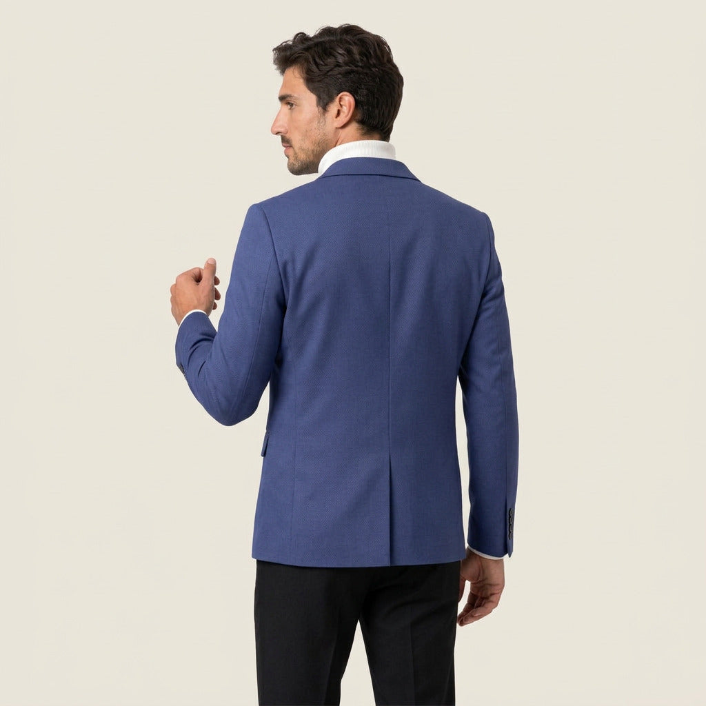 Hilario | Americana Slim Fit de Un Botón con Solapas para Hombre