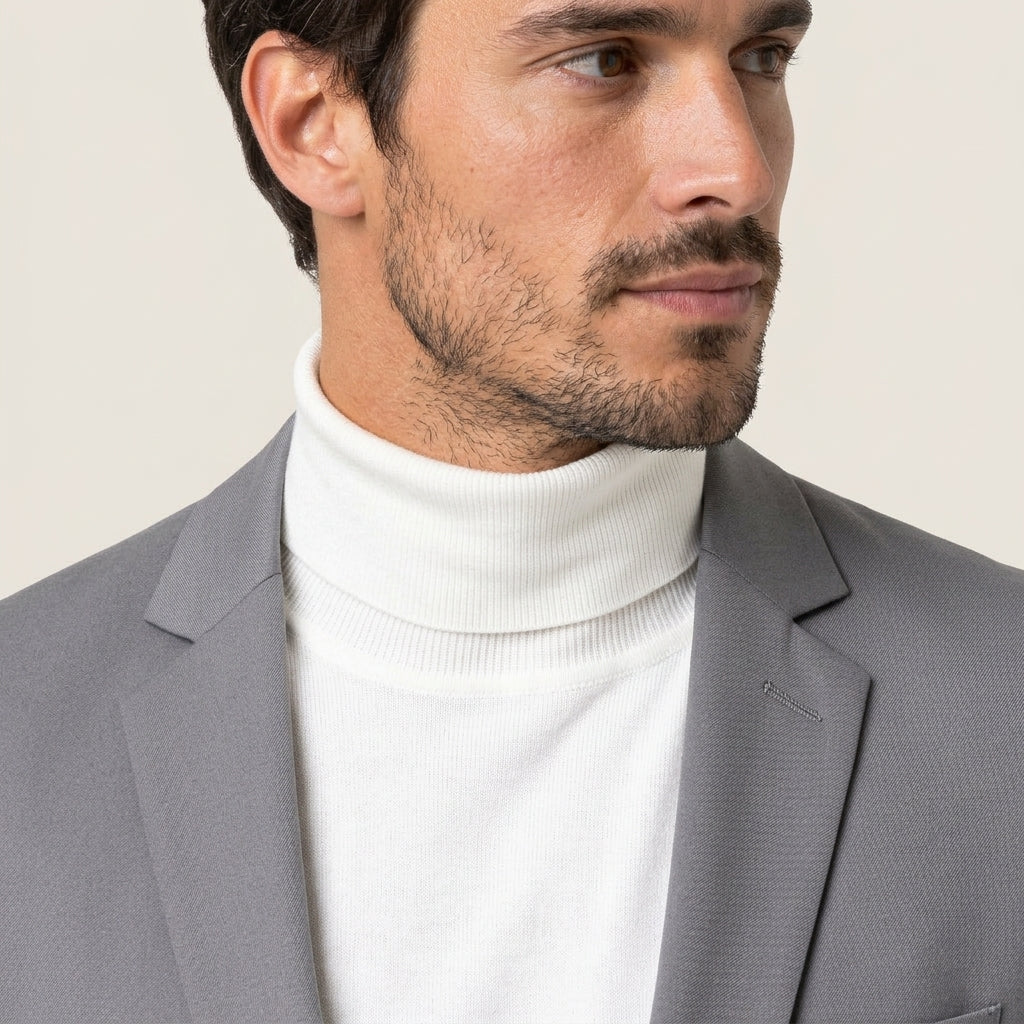 Hilario | Americana Slim Fit de Un Botón con Solapas para Hombre