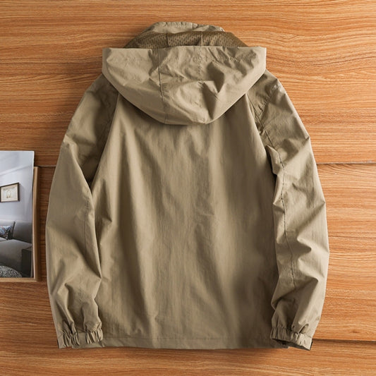Jorge | Chaqueta Repelente al Agua con Capucha Desmontable para Hombre