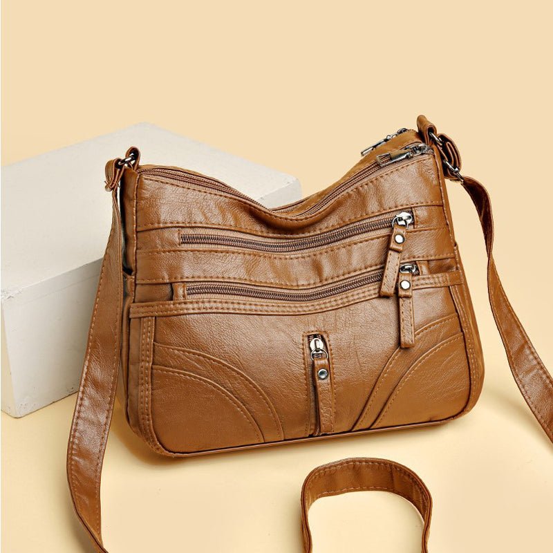 Bolso vintage mujer efecto piel casual