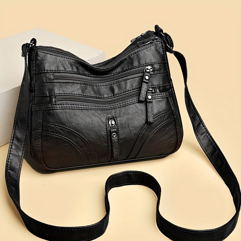 Bolso vintage mujer efecto piel casual