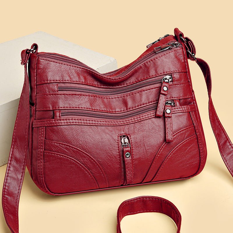 Bolso vintage mujer efecto piel casual