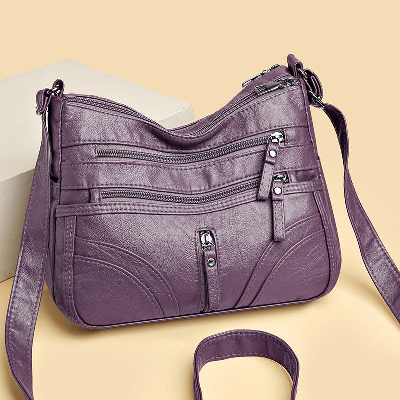 Bolso vintage mujer efecto piel casual