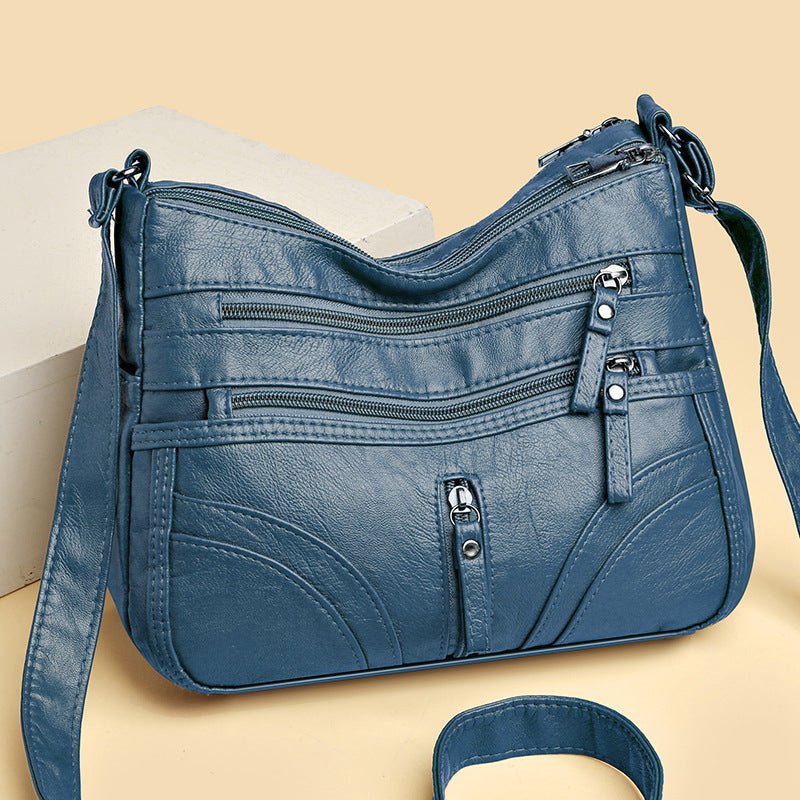 Bolso vintage mujer efecto piel casual