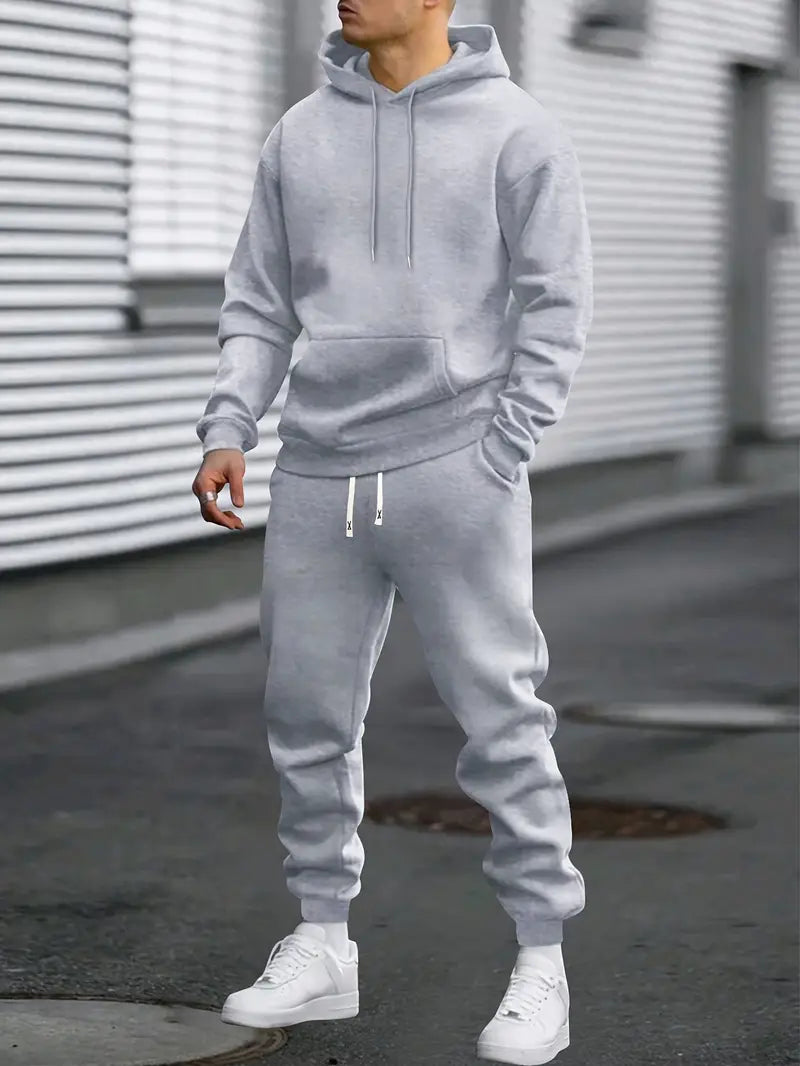 Chándal de hombre con sudadera con capucha y jogger - imagen 4