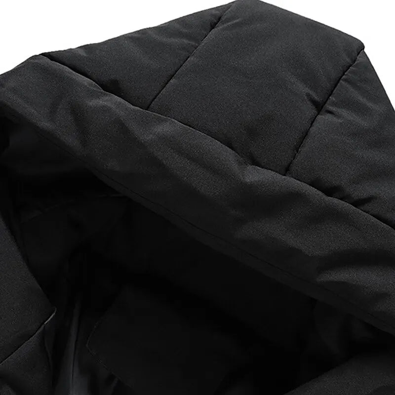 Maximiliano | Chaqueta Acolchada con Capucha y Cordón para Hombre