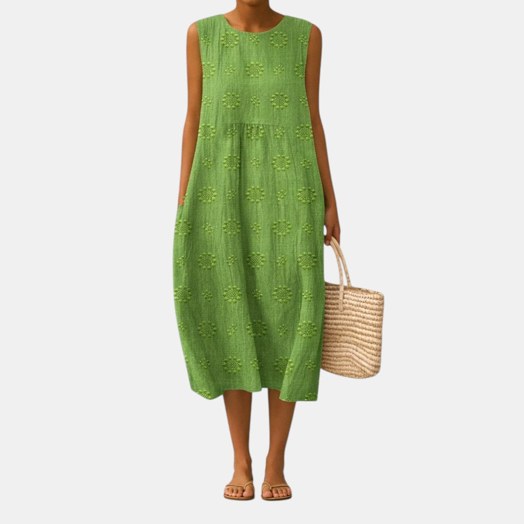 Olivia | Vestido Midi Fresco del Día a Día