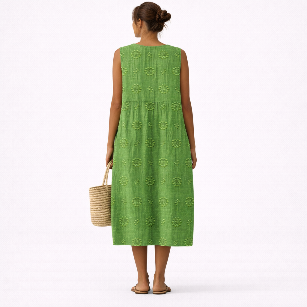 Olivia | Vestido Midi Fresco del Día a Día