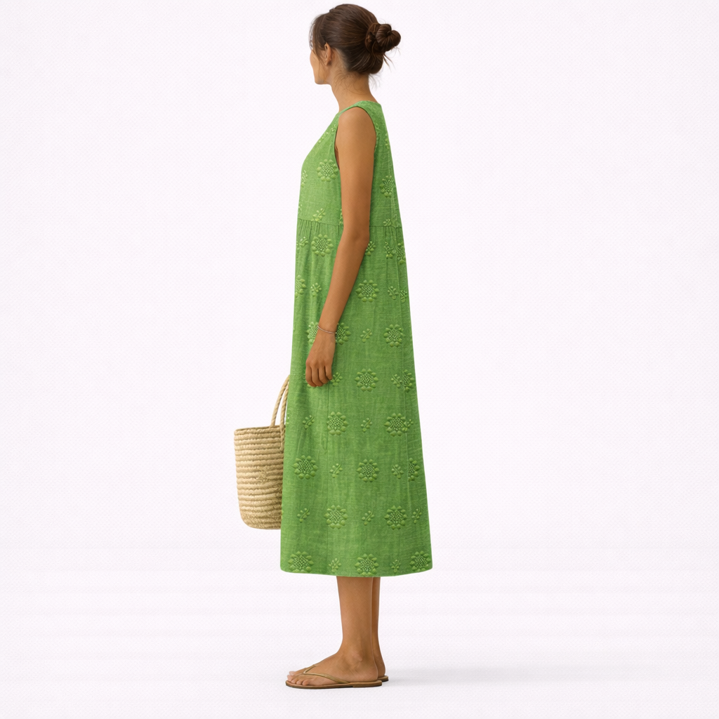 Olivia | Vestido Midi Fresco del Día a Día