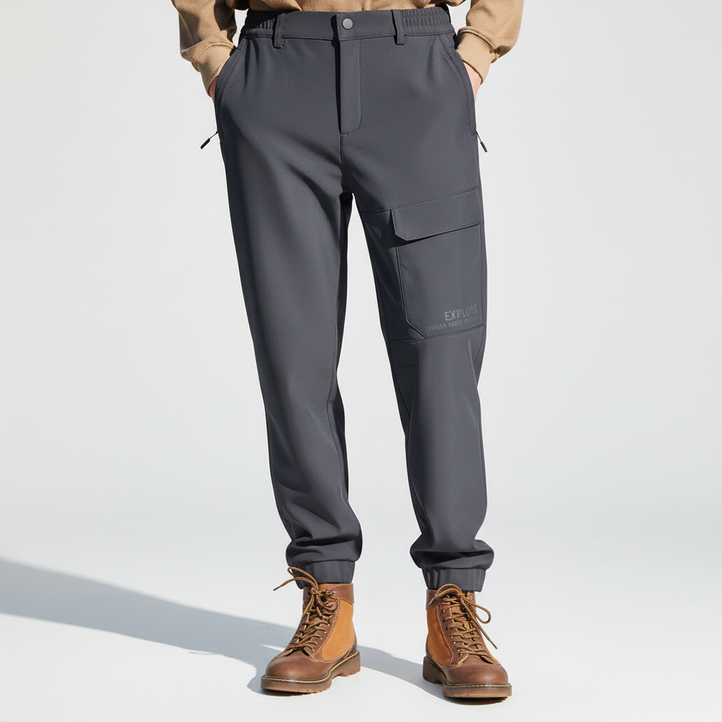 Samuel | Pantalón Cargo Softshell de Hombre con Forro Polar