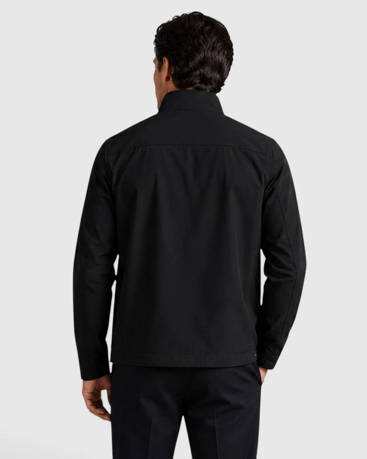 Sancho | Chaqueta de Hombre con Cuello Alto y Cremallera Frontal - vista 5
