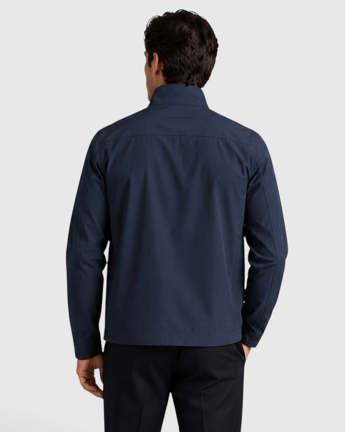 Sancho | Chaqueta de Hombre con Cuello Alto y Cremallera Frontal - vista 6