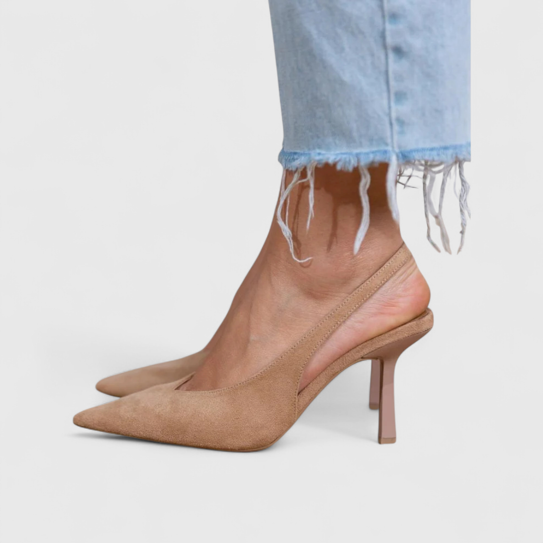 Bella | Slingback de Tacón Elegante