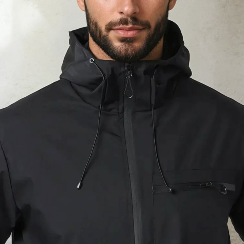 Chaqueta impermeable 3 en 1 hombre con bolsillos