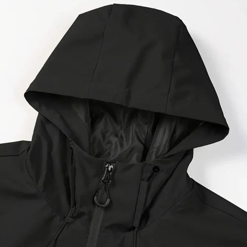 Chaqueta impermeable 3 en 1 hombre con bolsillos