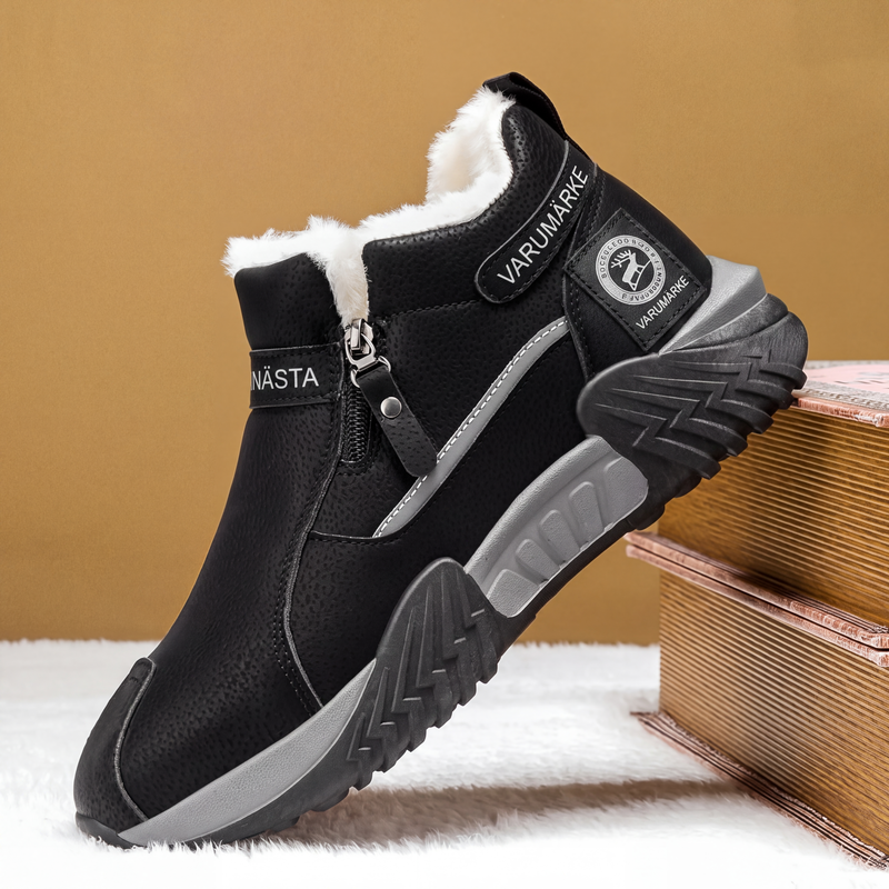 Zapatillas de invierno hombre forradas con cremallera