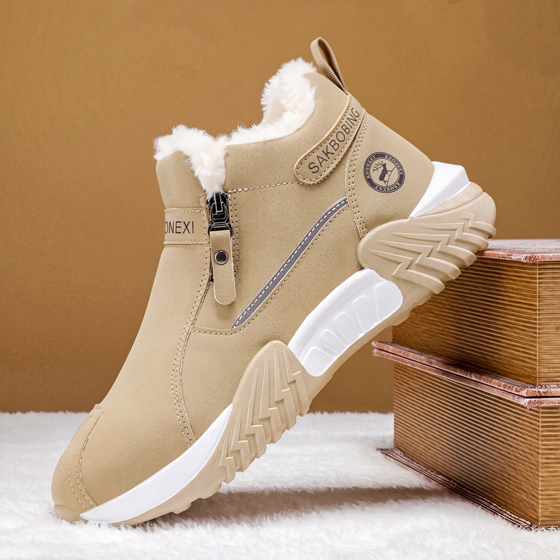 Zapatillas de invierno hombre forradas con cremallera