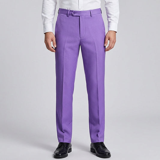 Víctor | Pantalón de Vestir de Hombre Slim con Raya Marcada - vista 2
