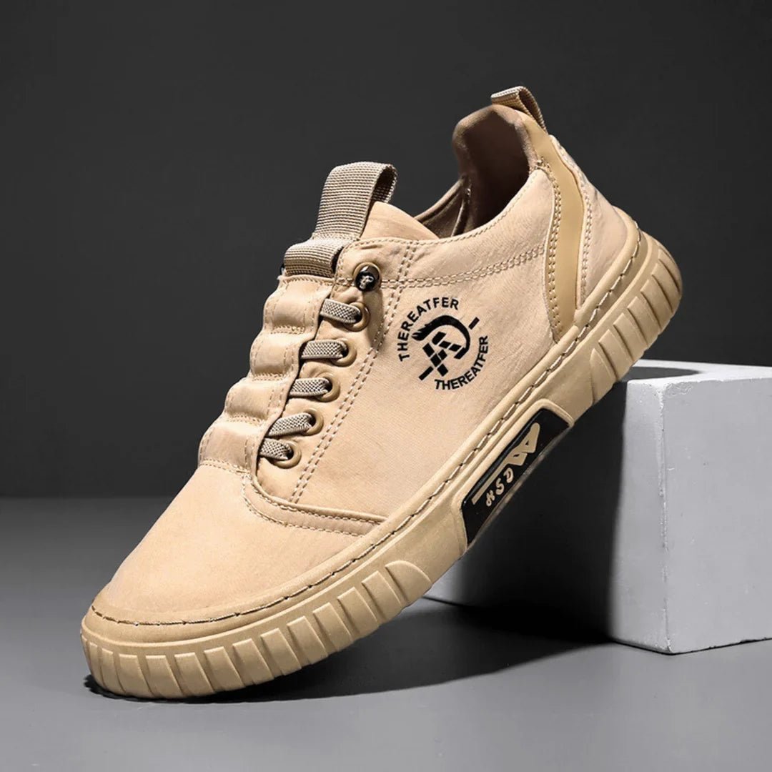 Zapatillas urbanas hombre sin cordones transpirables