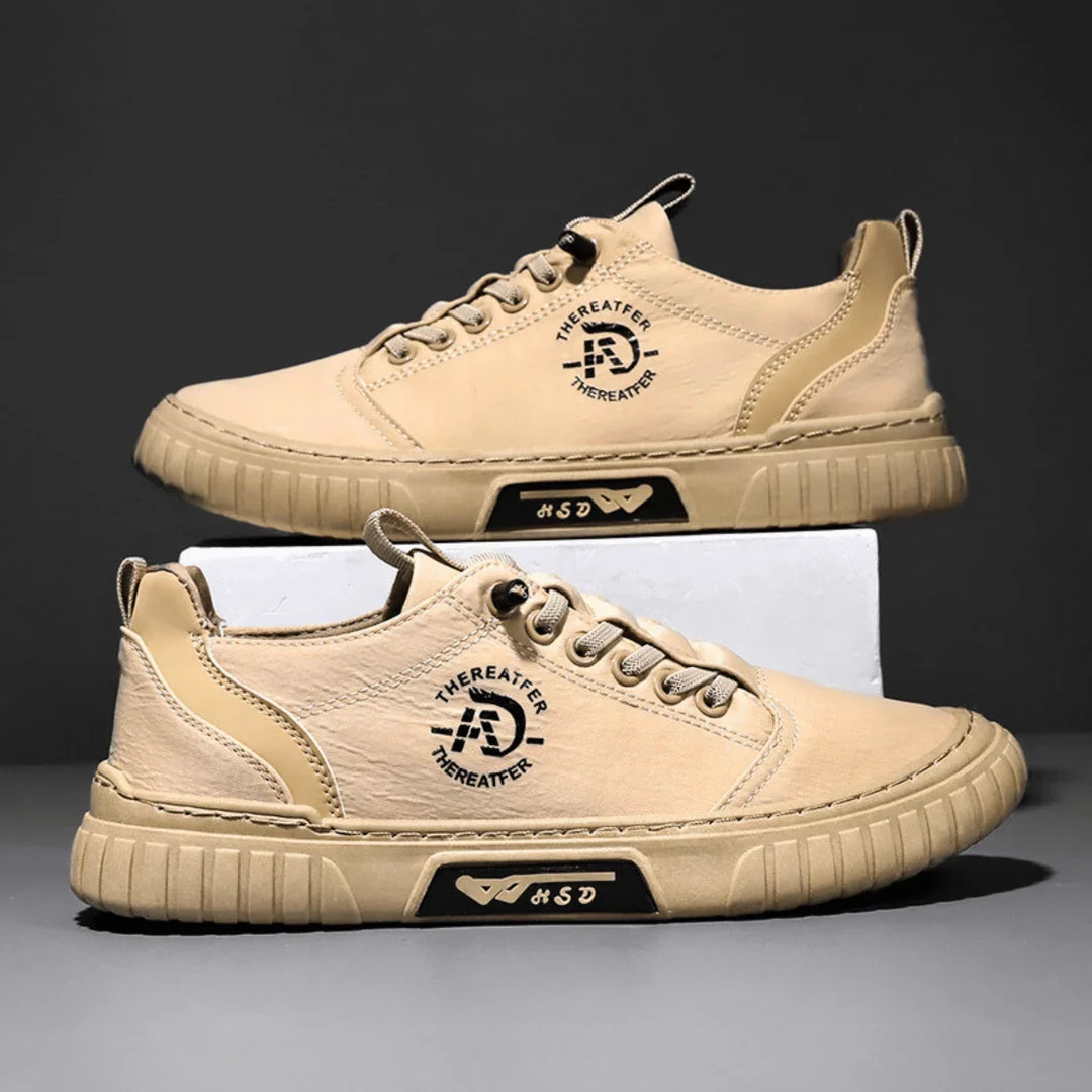 Zapatillas urbanas hombre sin cordones transpirables