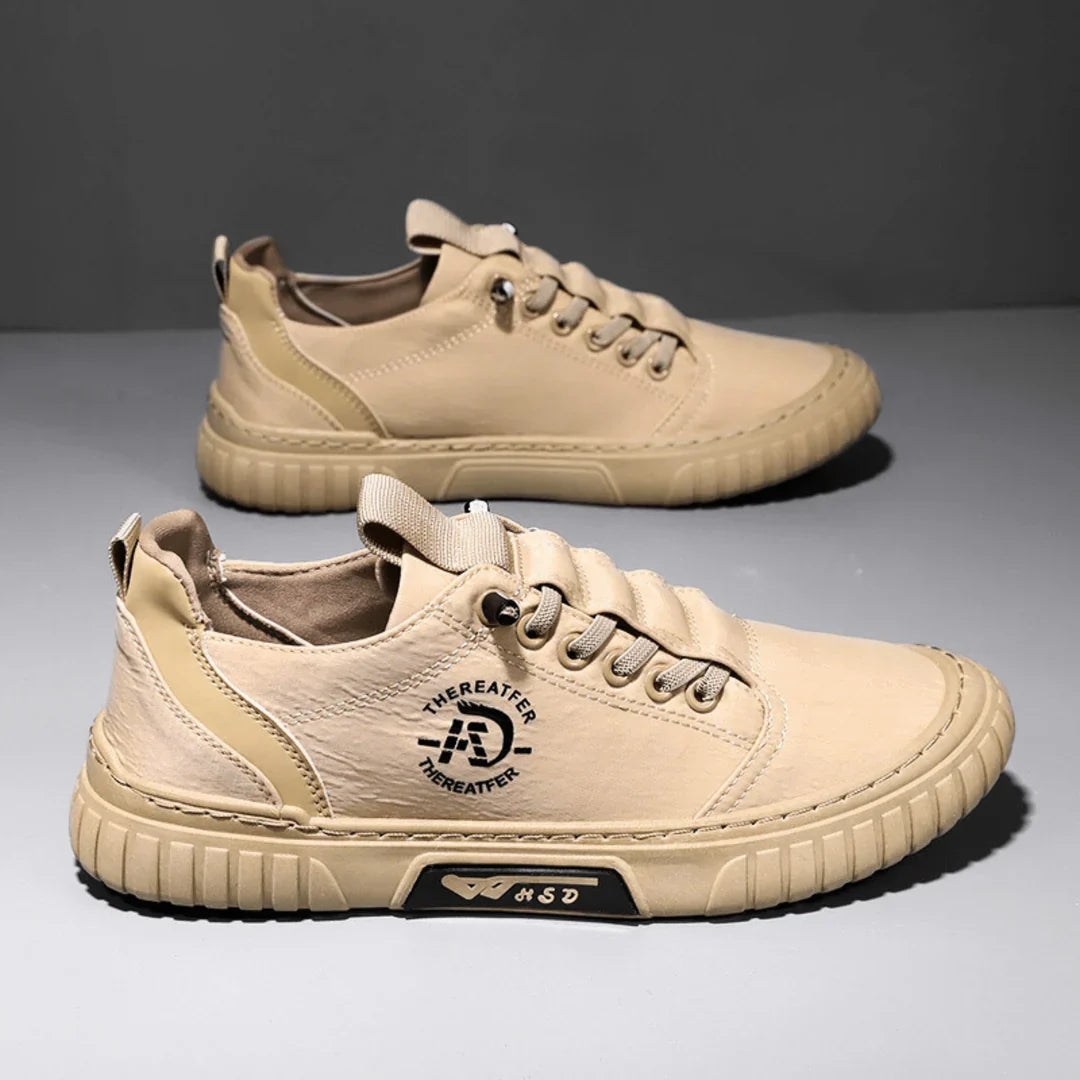 Zapatillas urbanas hombre sin cordones transpirables