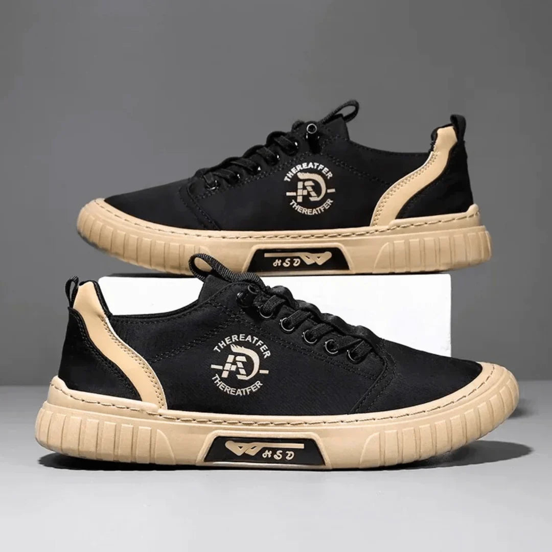 Zapatillas urbanas hombre sin cordones transpirables