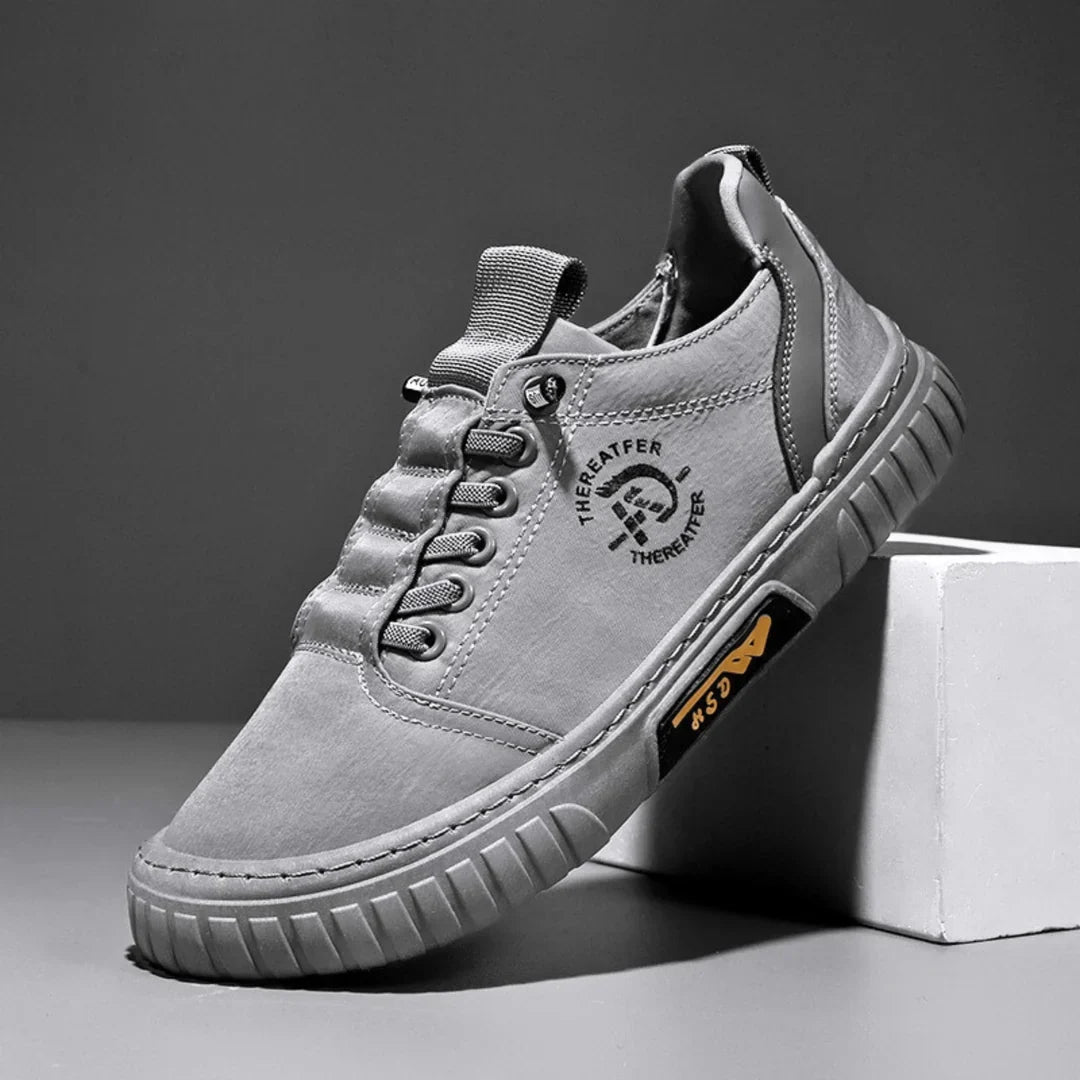 Zapatillas urbanas hombre sin cordones transpirables