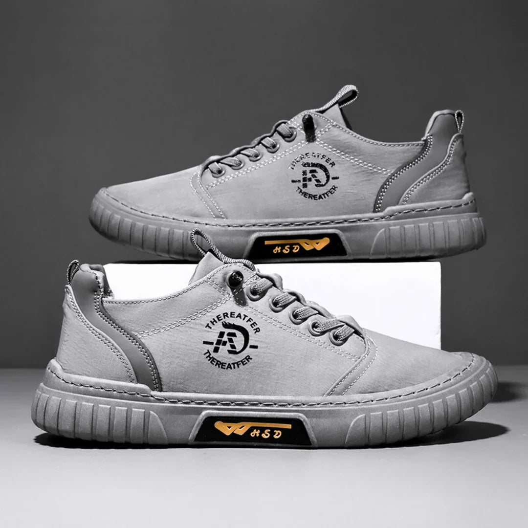 Zapatillas urbanas hombre sin cordones transpirables