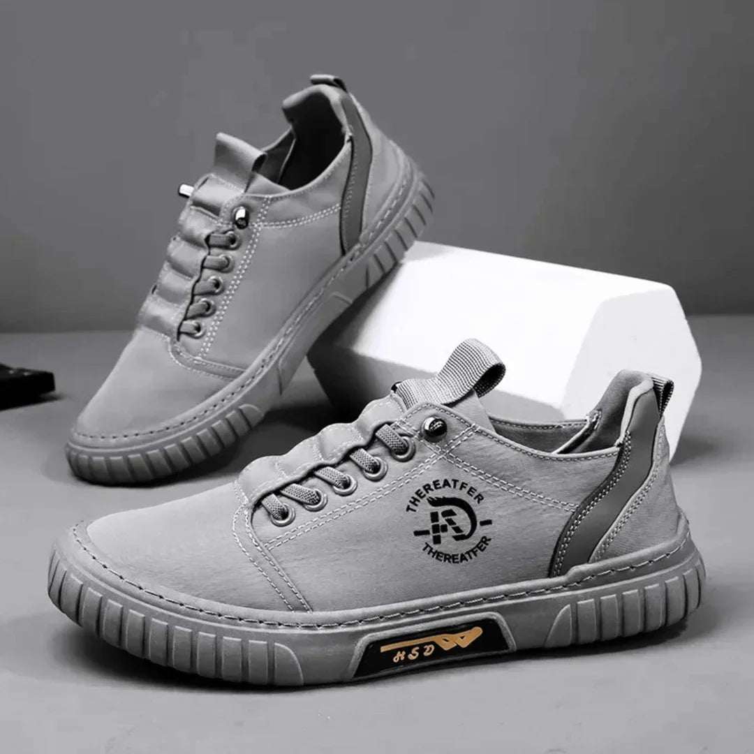 Zapatillas urbanas hombre sin cordones transpirables
