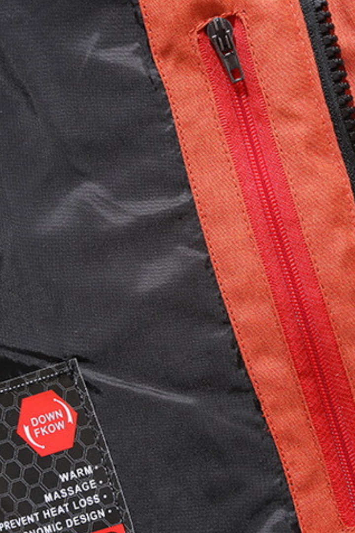 Parka acolchada de hombre con capucha - imagen 5